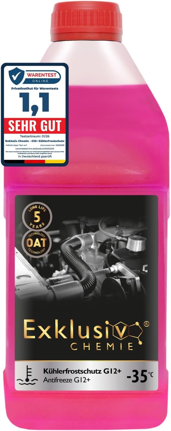 Kühlerfrostschutz G12+ | 1 Liter / 5 Liter