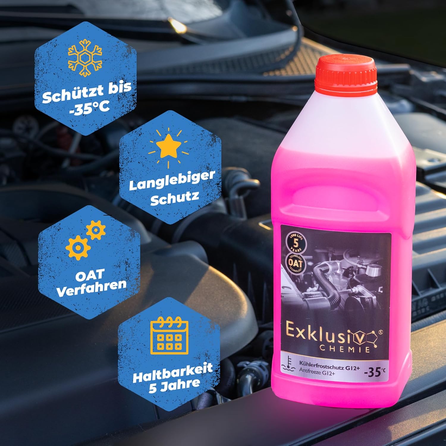 Kühlerfrostschutz G12+ | 1 Liter