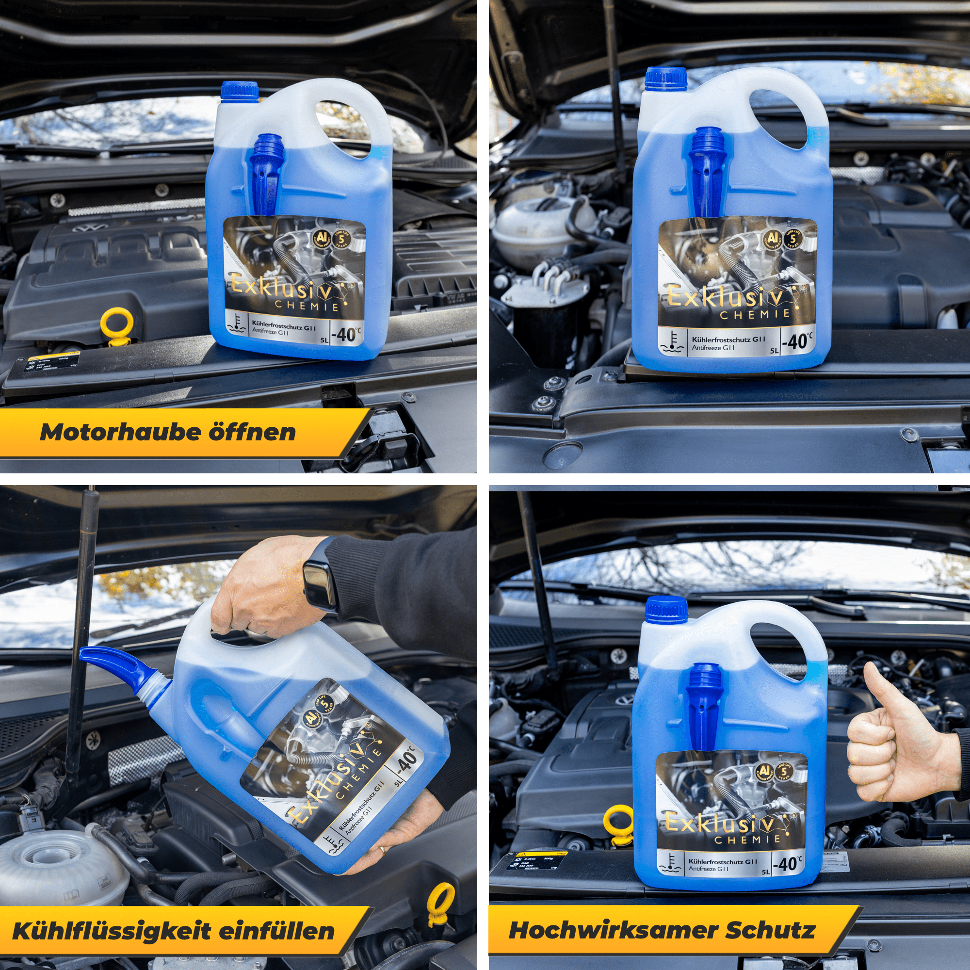 Kühlerfrostschutz G11 | 5 Liter 