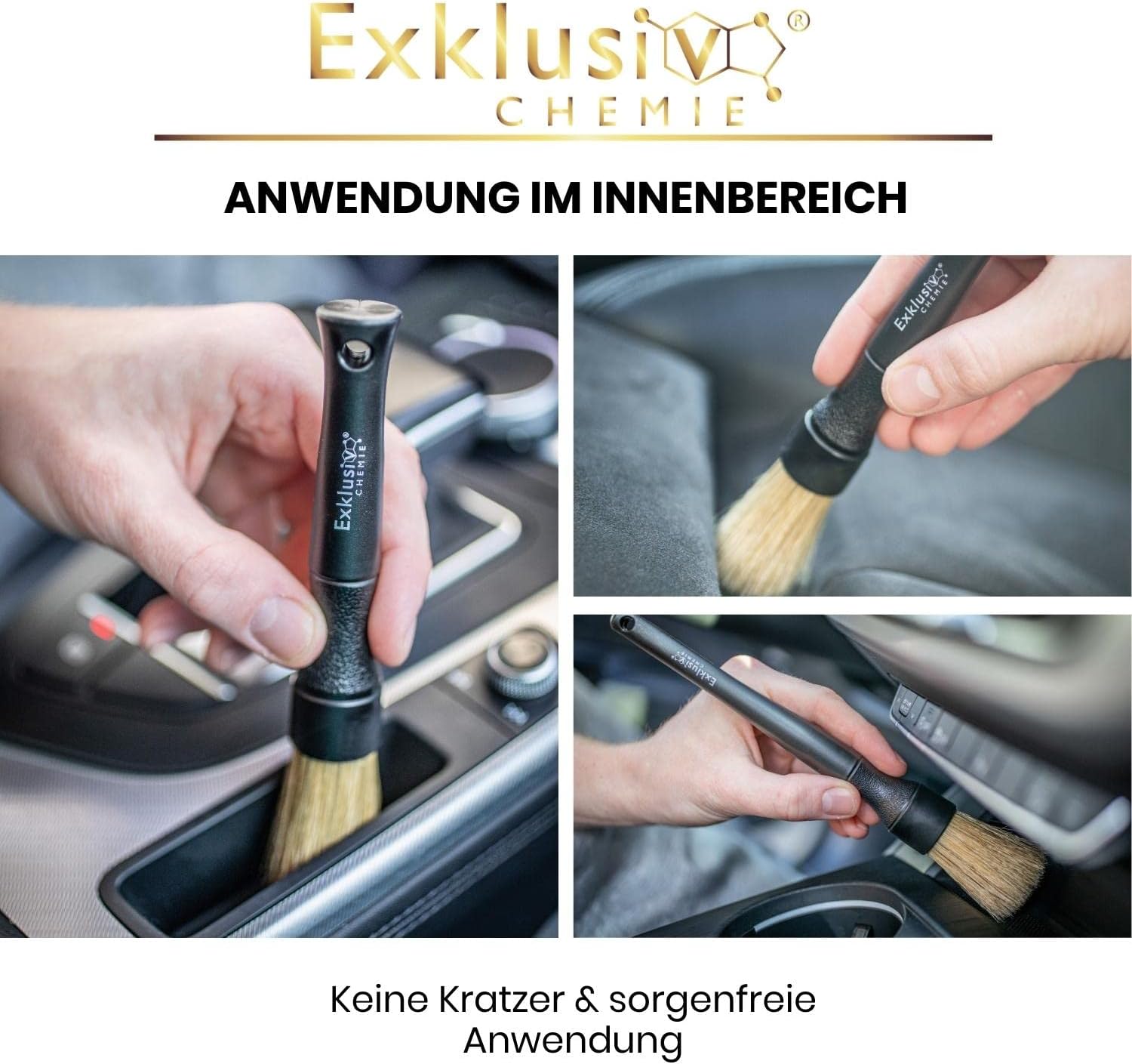 Detailing Pinsel Set Naturhaar