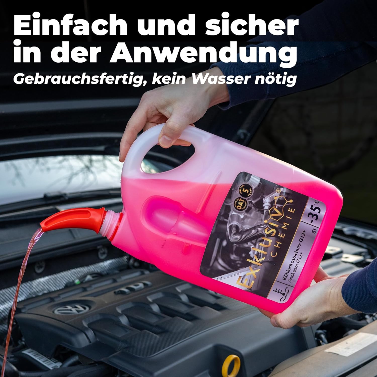 Kühlerfrostschutz G12+ | 5 Liter