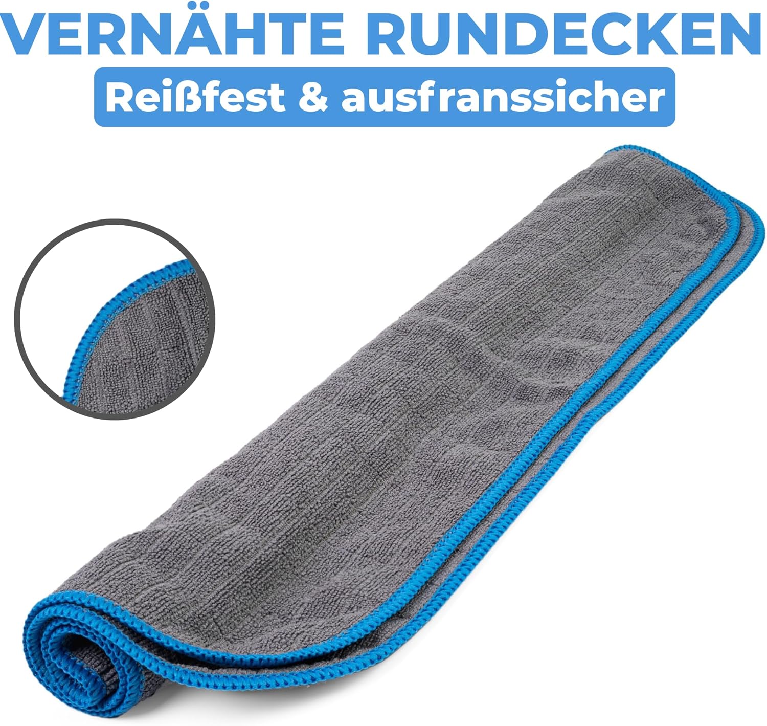 Allround Mikrofasertuch 380 GSM - Q1 | 6 Stück