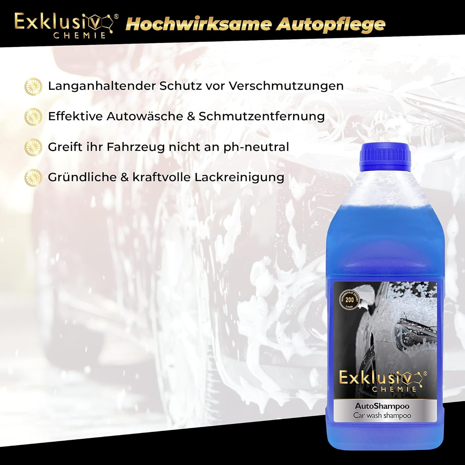 Autoshampoo Konzentrat 1 Liter