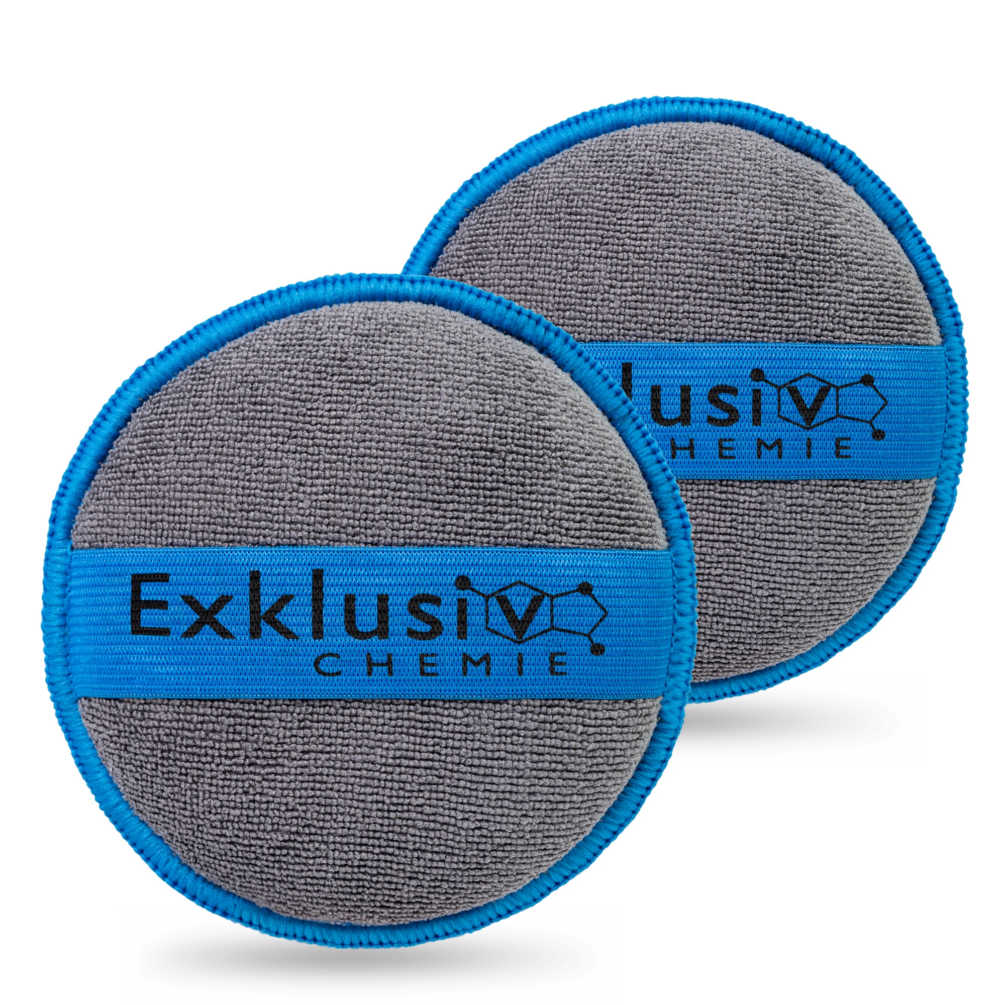 Handpolierschwamm Pad 4 Stück + Mikrofasertuch Q1 GSM 380