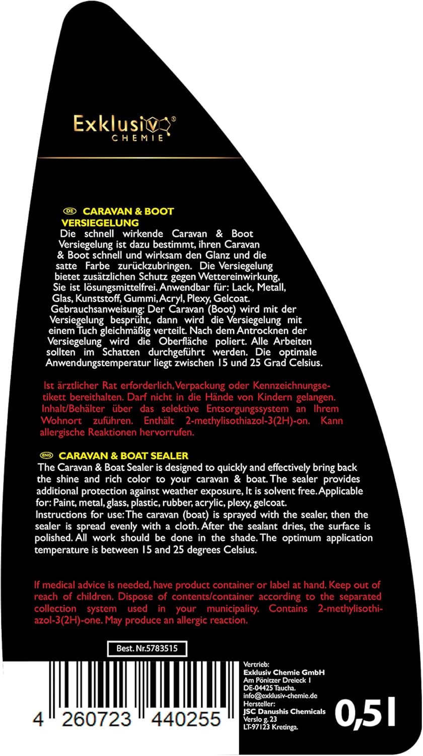 Caravan & Boot Versiegelung