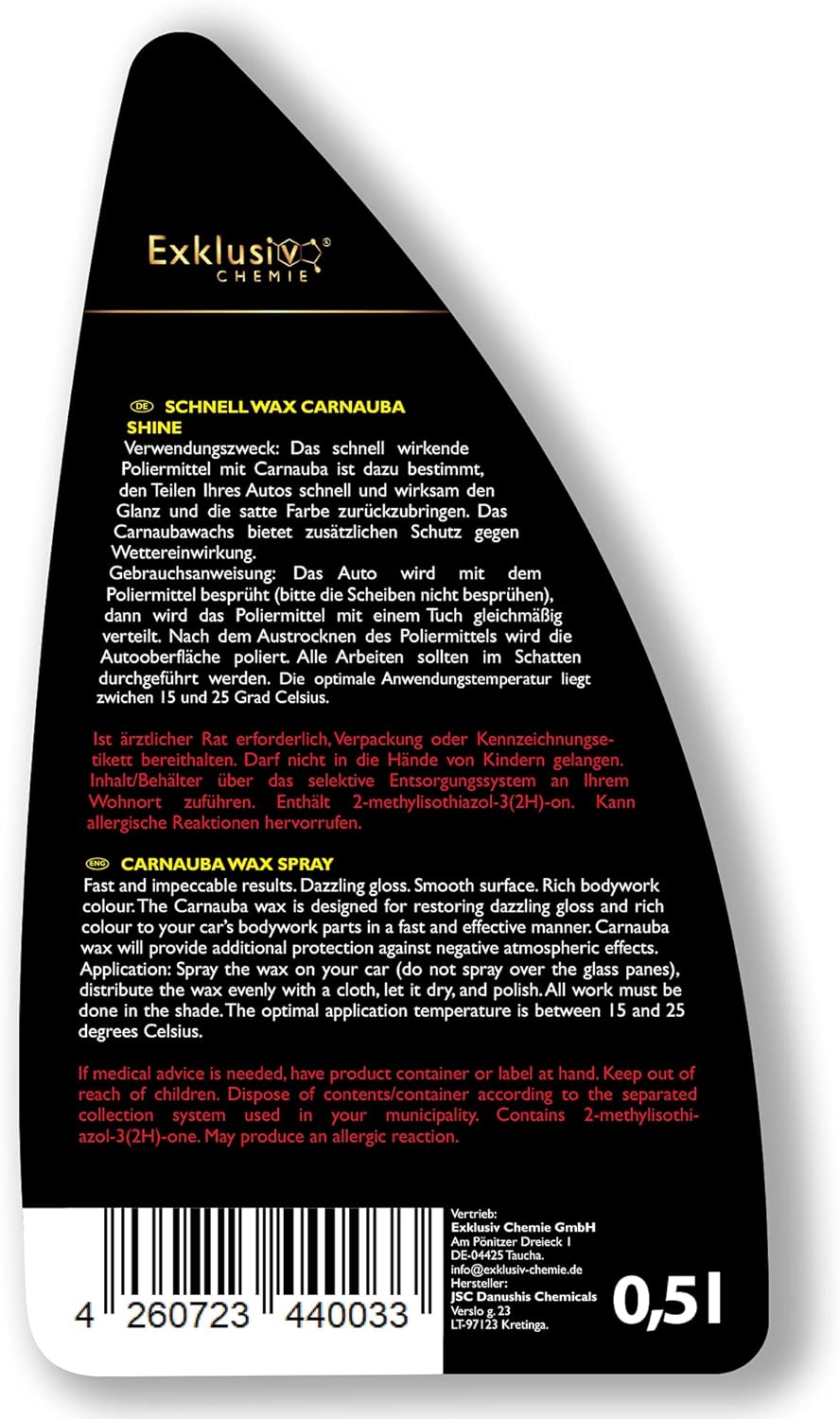 Schnell Wax Carnauba Shine