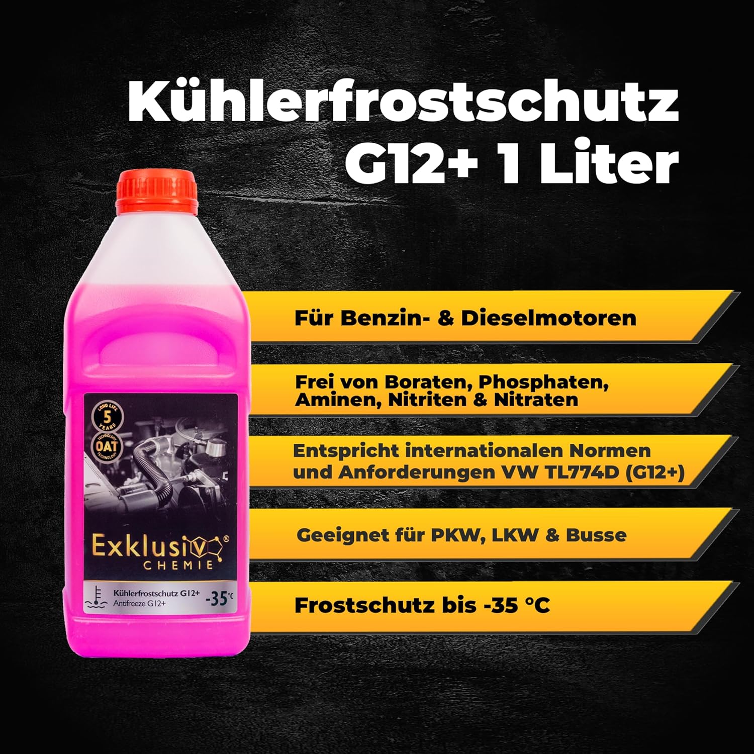 Kühlerfrostschutz G12+ | 1 Liter